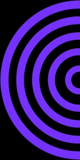 Puple Half Circle