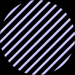 Purple Lined Circle