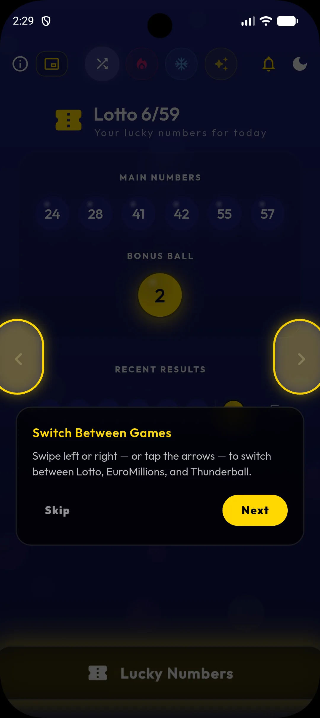 Lucky Numbers screenshot 3