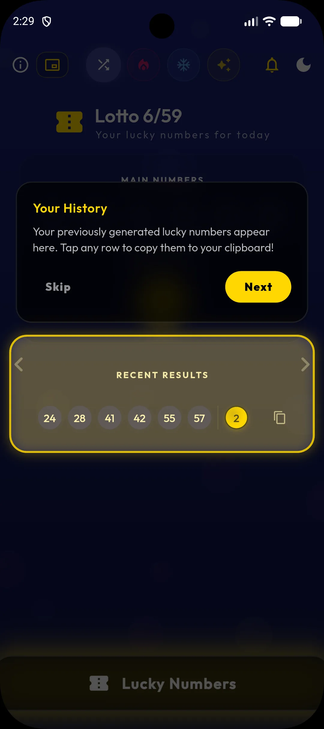 Lucky Numbers screenshot 4