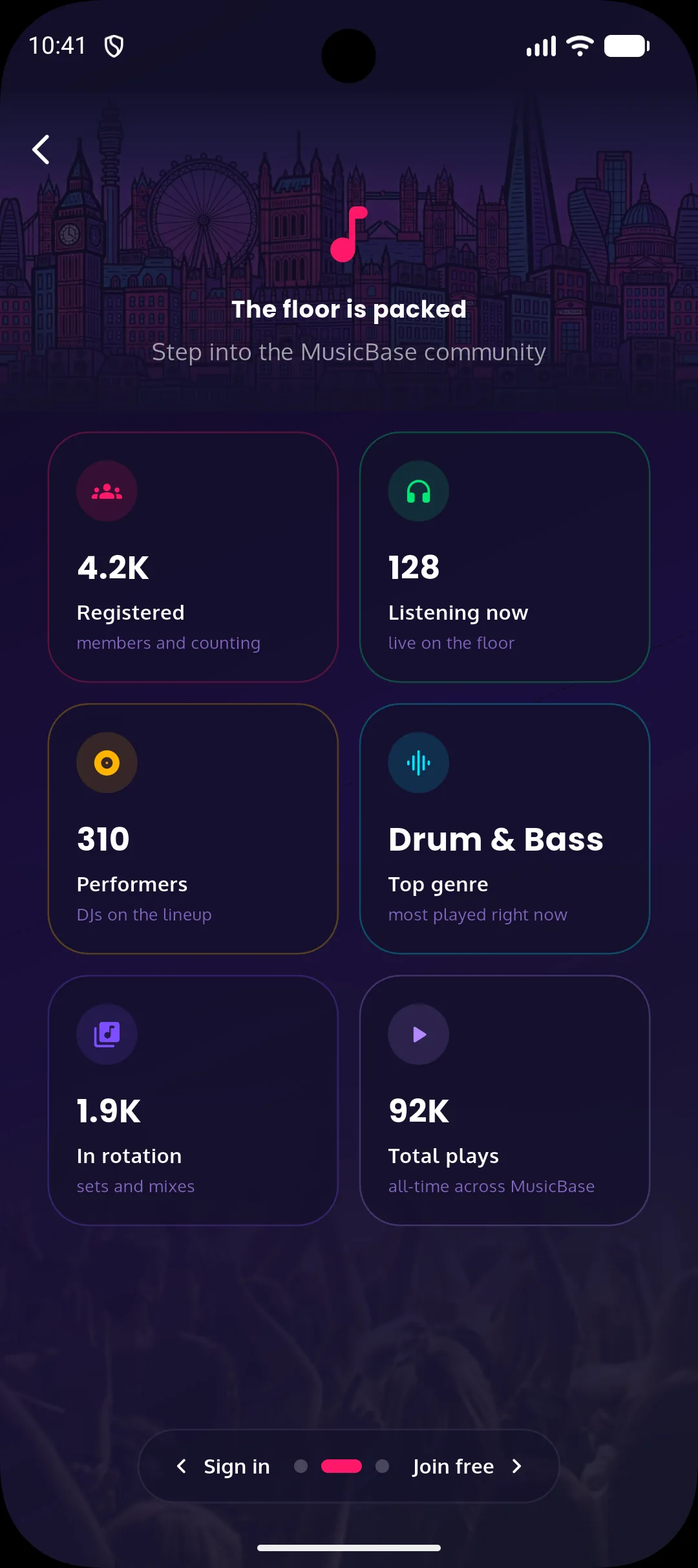 Musicbase screenshot 3