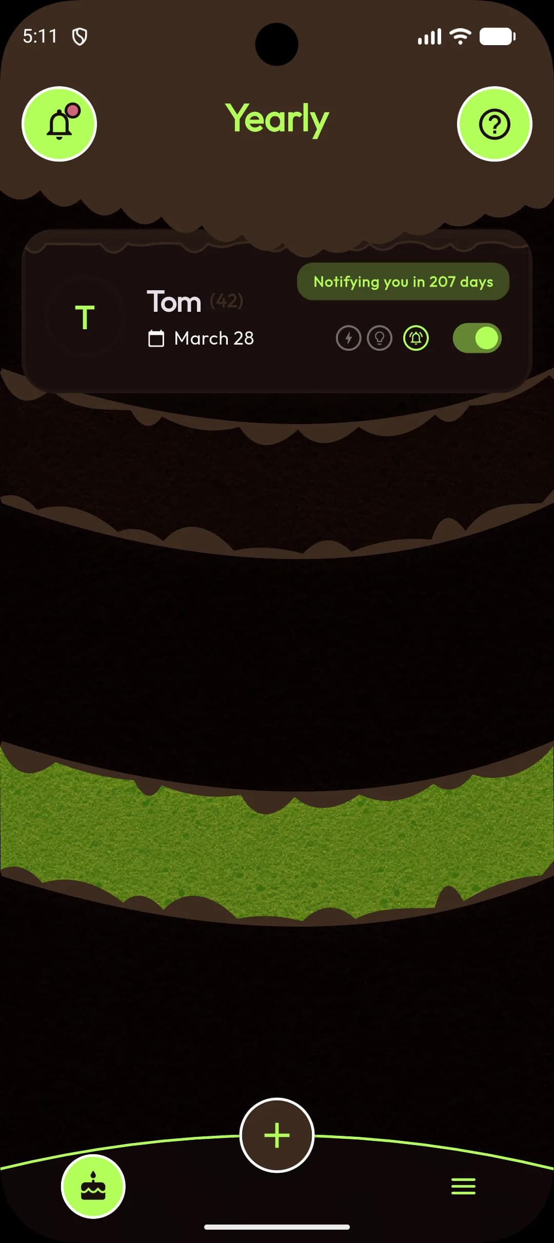 Yearly screenshot 2